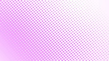 Modern Dijital Tasarım İçin Gradyan Noktaları Desenli Lavanta Mor Yarıtonlu Soyut Arkaplan