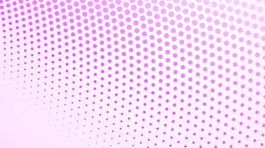 Modern Dijital Tasarım İçin Gradyan Noktaları Desenli Lavanta Mor Yarıtonlu Soyut Arkaplan