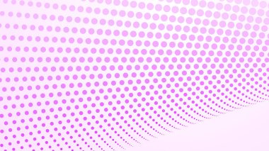 Modern Dijital Tasarım İçin Gradyan Noktaları Desenli Lavanta Mor Yarıtonlu Soyut Arkaplan