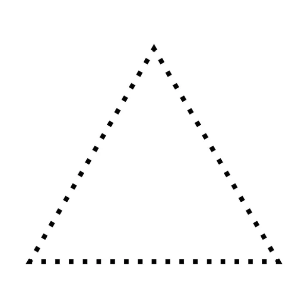 三角点缀图标矢量符号在象形文字图解中的创意图形设计 — 图库矢量图片