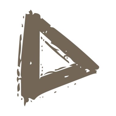 Yazdırma ve web arkaplanı için soyut şekilli modern sanat tasarımı ögesi