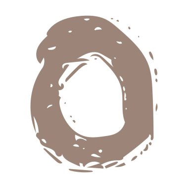 Yazdırma ve web arkaplanı için soyut şekilli modern sanat tasarımı ögesi