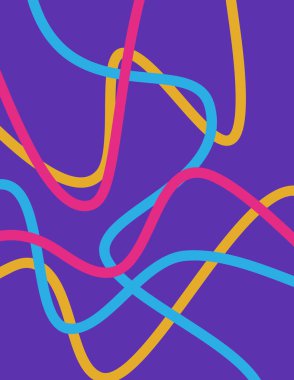 Soyut sanat tasarımı, duvar sanatı, duvar dekorasyonu, baskı, poster, çerçeve, tuval ve ev dekorasyonu için modern ve çağdaş tasarım