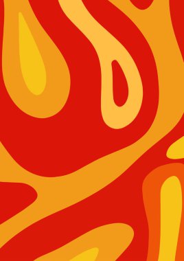 Soyut topoğrafya peyzaj dokusu arka plan vektör çizimi, elle çizilmiş retro ve klasik model tasarımı