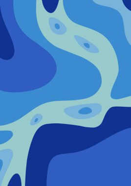 Soyut topoğrafya peyzaj dokusu arka plan vektör çizimi, elle çizilmiş retro ve klasik model tasarımı