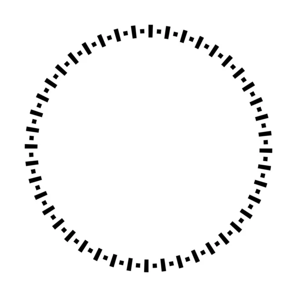 Кругла Рамка Круглої Рамки Декоративного Вінтажного Каракулевого Елемента Дизайну Векторній — стоковий вектор