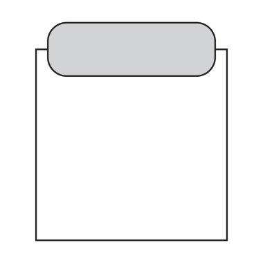 Web mockup ve uygulama sunum kullanıcı arayüzü için metin mesajı ögesi çizimi