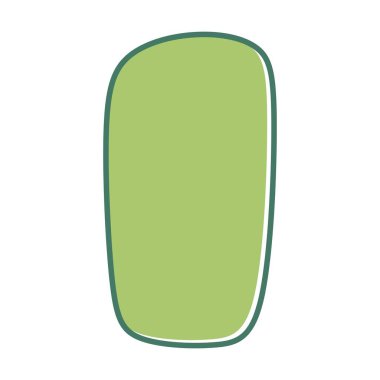 Metin çerçevesi için soyut dikdörtgen şekli ve organik bir kütle vektör illüstrasyonunda doku