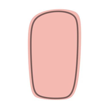 Metin çerçevesi için soyut dikdörtgen şekli ve organik bir kütle vektör illüstrasyonunda doku