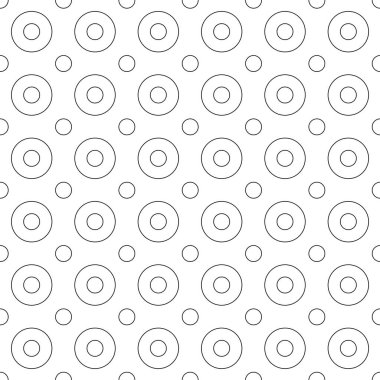 Siyah ve beyaz resimde soyut dokuların kusursuz desenli geometrik tasarımı