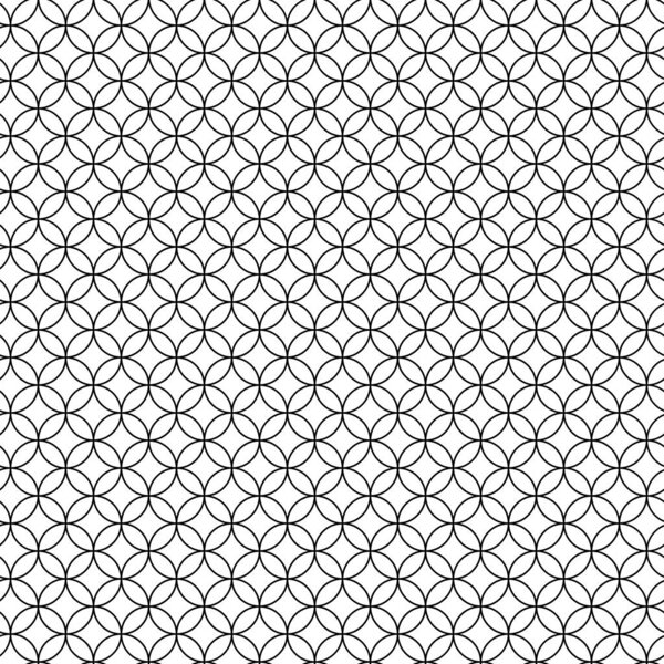 Seamless pattern geometric shape design of abstract texture background in black and white illustration