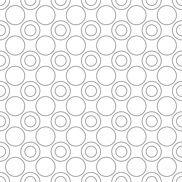 Seamless Pattern Geometric Shape Design Abstract Texture Background Black White — Stock Vector