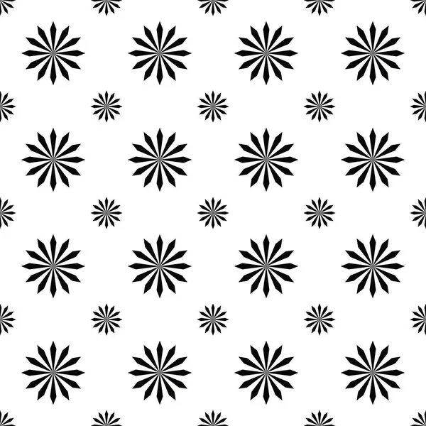 Безшовний Візерунок Геометричної Форми Дизайн Абстрактного Текстури Фону Чорно Білій — стоковий вектор