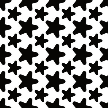 Soyut doku arkaplan illüstrasyonunun yıldızsız desensiz geometrik şekil tasarımı