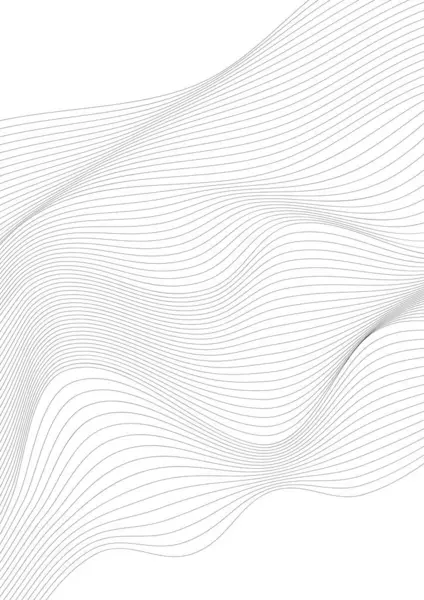 Абстрактна Лінія Хвилі Векторний Дизайн Мистецтва Діагональний Смугастий Лінійний Візерунок — стоковий вектор