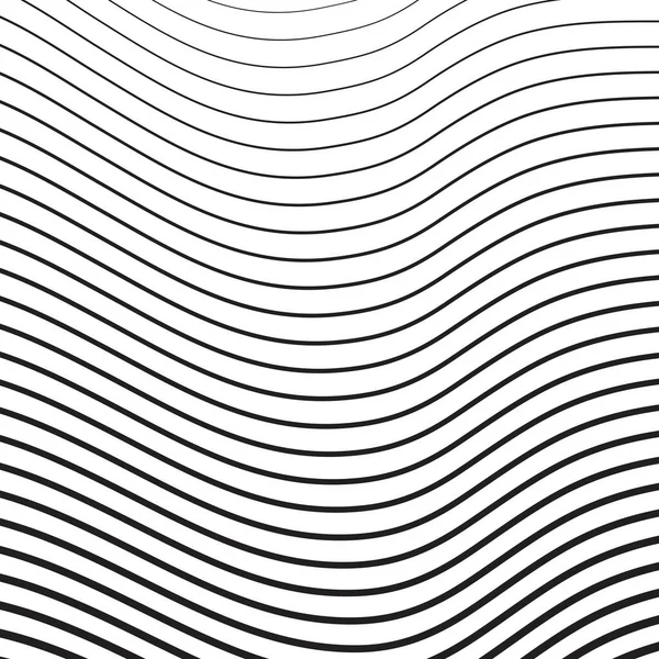 Абстрактна Лінія Хвилі Векторний Дизайн Мистецтва Діагональний Смугастий Лінійний Візерунок — стоковий вектор