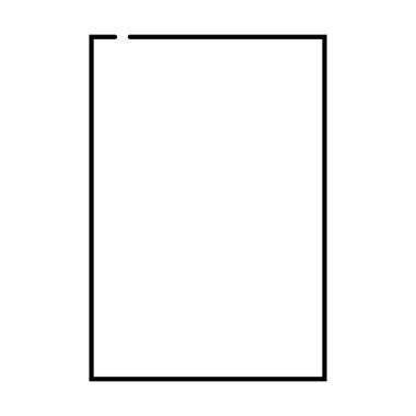 Web düzenleme ve uygulama sunumu kullanıcı arayüzü çizimi için metin kutusu simgesi tasarımı ögesi