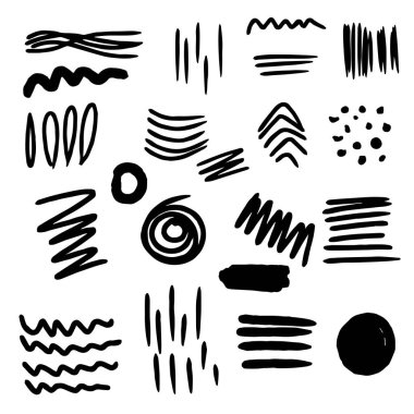 Scribble fırça darbesi kömür kömürü kıvırcık çizgi çizgisi arkaplan tasarımı için çizim 