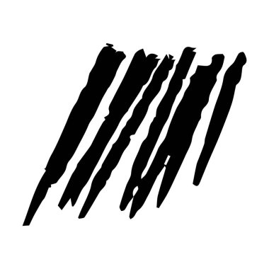 Scribble fırça soyut ögesi, kömür çarpması kıvrımlı çizgi arkaplan tasarımı için çizim 