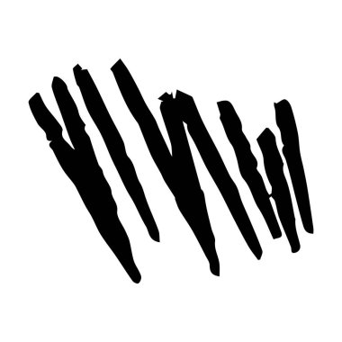 Scribble fırça soyut ögesi, kömür çarpması kıvrımlı çizgi arkaplan tasarımı için çizim 