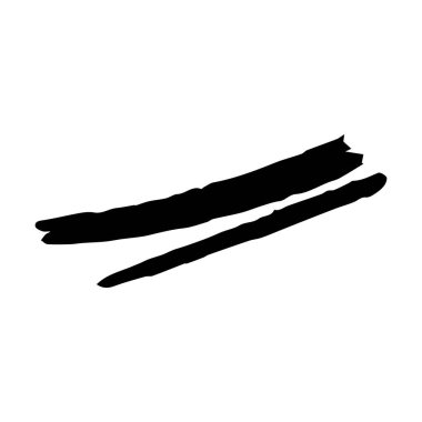 Scribble fırça soyut ögesi, kömür çarpması kıvrımlı çizgi arkaplan tasarımı için çizim 
