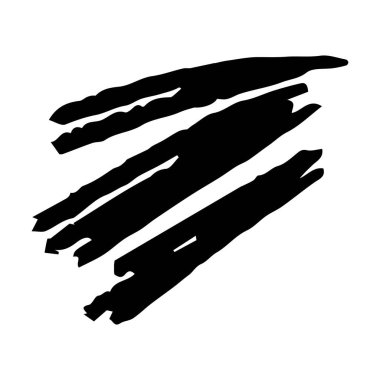 Scribble fırça soyut ögesi, kömür çarpması kıvrımlı çizgi arkaplan tasarımı için çizim 