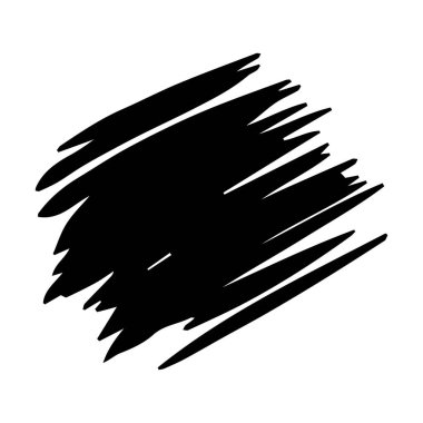 Scribble fırça soyut ögesi, kömür çarpması kıvrımlı çizgi arkaplan tasarımı için çizim 