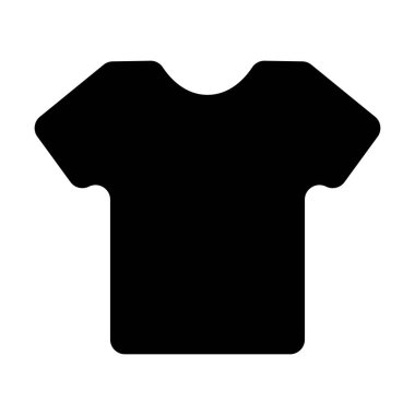 Tasarım için t-shirt simgesi, vektör şablonu çizimi