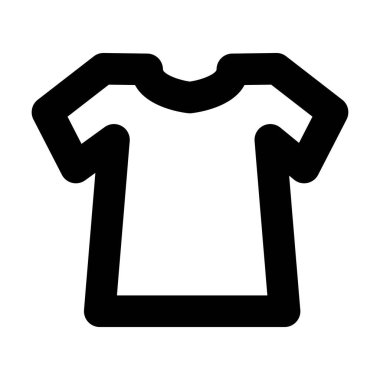 Tasarım için t-shirt simgesi, vektör şablonu çizimi