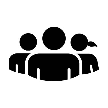 İnsanlar, erkek ve kadın insan gruplarının sembol simgelerini kabartma resimlemeleriyle sembolize ediyor