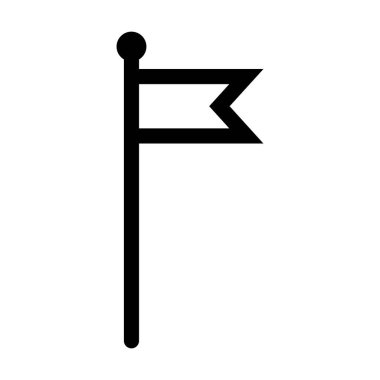 Düz simge, vektör minimal ve basit ulusal sembol ve amblem illüstrasyon clipart 