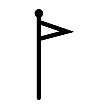 Düz simge, vektör minimal ve basit ulusal sembol ve amblem illüstrasyon clipart 