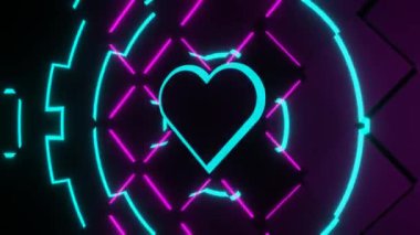 Yaratıcı renkli soyut arkaplan VJ döngü animasyonu, bunu seçin ve diğerlerinden öne çıkın!