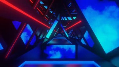 Yaratıcı renkli soyut arka plan VJ döngü animasyonu, bunu seçin ve diğerlerinden uzak durun!