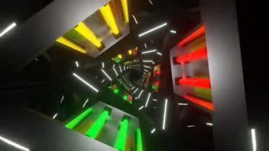 Yaratıcı renkli soyut arka plan VJ döngü animasyonu, bunu seçin ve diğerlerinden uzak durun!