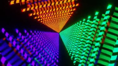 Yaratıcı renkli soyut arka plan VJ döngü animasyonu, bunu seçin ve diğerlerinden uzak durun!