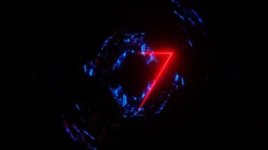 Yaratıcı renkli soyut arka plan VJ döngü animasyonu, bunu seçin ve diğerlerinden uzak durun!