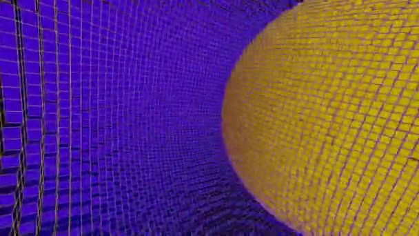 Kreative Farbige Abstrakte Hintergrund Loop Animation Für Sie Hoose Dies — Stockvideo