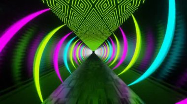 Yaratıcı renkli soyut arka plan VJ döngü animasyonu, bunu seçin ve diğerlerinden uzak durun!