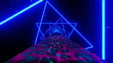 Yaratıcı renkli soyut arka plan VJ döngü animasyonu, bunu seçin ve diğerlerinden uzak durun!