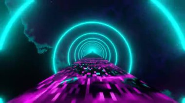 Yaratıcı renkli soyut arka plan VJ döngü animasyonu, bunu seçin ve diğerlerinden uzak durun!