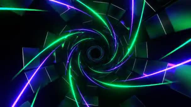 Emocionante Bucle Fondo Abstracto Con Imágenes Fluidas Ideal Para Crear — Vídeo de stock