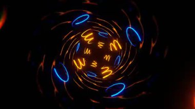 Pürüzsüz akış resimleriyle soyut bir arkaplan üzerinde heyecan verici VJ döngüsü. Dinamik bir atmosfer yaratmak, canlı performansları artırmak veya görsel projelerinize canlı renkler eklemek için ideal.