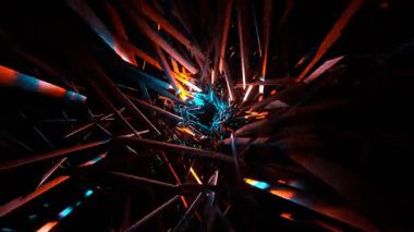 Pürüzsüz akış resimleriyle soyut bir arkaplan üzerinde heyecan verici VJ döngüsü. Dinamik bir atmosfer yaratmak, canlı performansları artırmak veya görsel projelerinize canlı renkler eklemek için ideal.