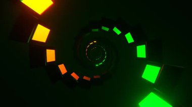 Pürüzsüz akış resimleriyle soyut bir arkaplan üzerinde heyecan verici VJ döngüsü. Dinamik bir atmosfer yaratmak, canlı performansları artırmak veya görsel projelerinize canlı renkler eklemek için ideal.