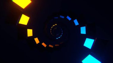 Pürüzsüz akış resimleriyle soyut bir arkaplan üzerinde heyecan verici VJ döngüsü. Dinamik bir atmosfer yaratmak, canlı performansları artırmak veya görsel projelerinize canlı renkler eklemek için ideal.