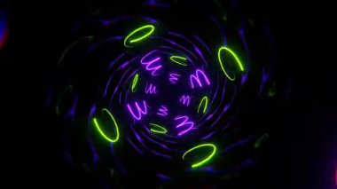 Pürüzsüz akış resimleriyle soyut bir arkaplan üzerinde heyecan verici VJ döngüsü. Dinamik bir atmosfer yaratmak, canlı performansları artırmak veya görsel projelerinize canlı renkler eklemek için ideal.