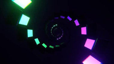 Pürüzsüz akış resimleriyle soyut bir arkaplan üzerinde heyecan verici VJ döngüsü. Dinamik bir atmosfer yaratmak, canlı performansları artırmak veya görsel projelerinize canlı renkler eklemek için ideal.