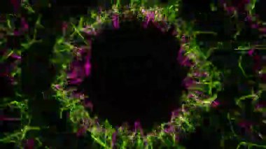 Pürüzsüz akış resimleriyle soyut bir arkaplan üzerinde heyecan verici VJ döngüsü. Dinamik bir atmosfer yaratmak, canlı performansları artırmak veya görsel projelerinize canlı renkler eklemek için ideal.