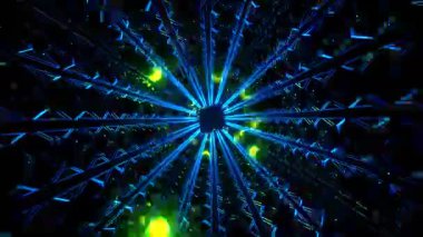 Pürüzsüz akış resimleriyle soyut bir arkaplan üzerinde heyecan verici VJ döngüsü. Dinamik bir atmosfer yaratmak, canlı performansları artırmak veya görsel projelerinize canlı renkler eklemek için ideal.